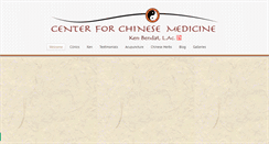 Desktop Screenshot of centerforchinesemedicine.com